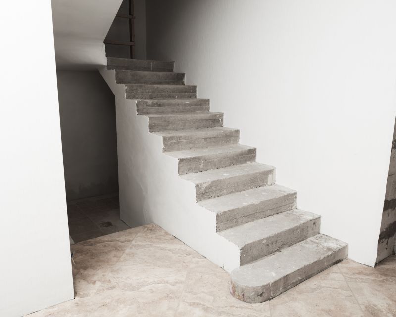 Cement Steps Installation detail
