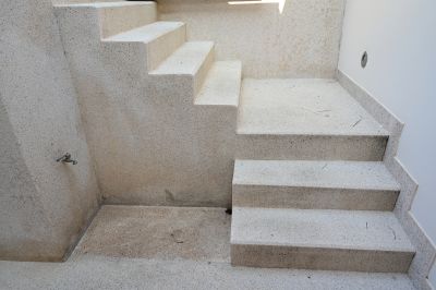 Cement Steps Installation detail